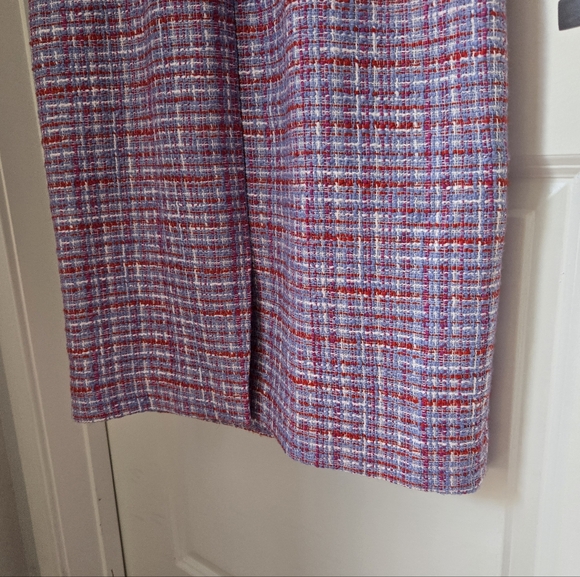 (Tall) J.Crew Azalea Tweed Resume Sheath Dress Sz 6T - Picture 11 of 14